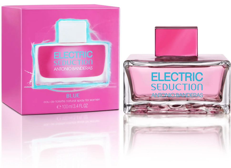 Antonio Banderas Electric Seduction Blue for Women 100ml (Туалетная вода) — Antonio Banderas Electric Seduction Blue for Women 100ml (Туалетная вода)