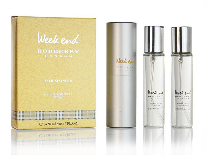Burberry Weekend London for Women 3x20 ml (Туалетная вода) — Burberry Weekend London for Women 3x20 ml (Туалетная вода)