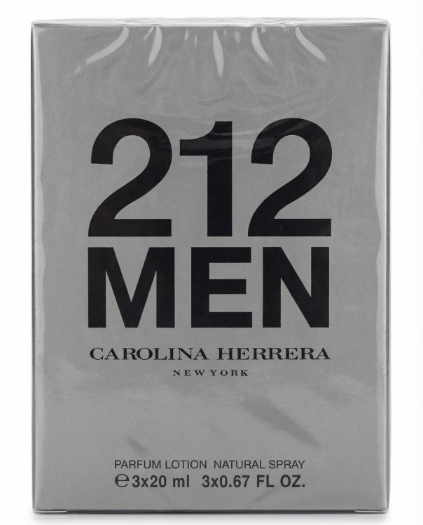 Carolina Herrera 212 men 3х20ml (Туалетная вода)