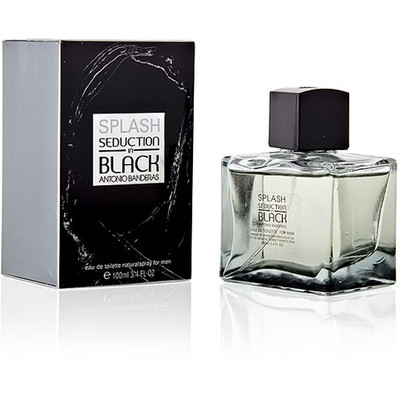 Antonio Banderas Splash Seduction Black for men 100ml (Туалетная вода)