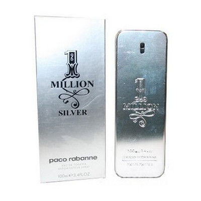 Paco Rabanne 1Million silver 100ml (Туалетная вода)