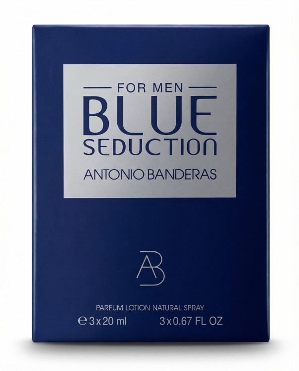 Antonio Banderas Blue Seduction for Men 3х20 ml (Парфюмерная вода)