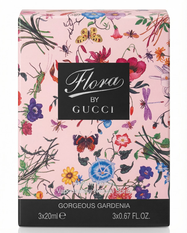 Gucci Flora By Gucci Gorgeous Gardenia Limited Edition 3х20 ml (Парфюмерная вода)