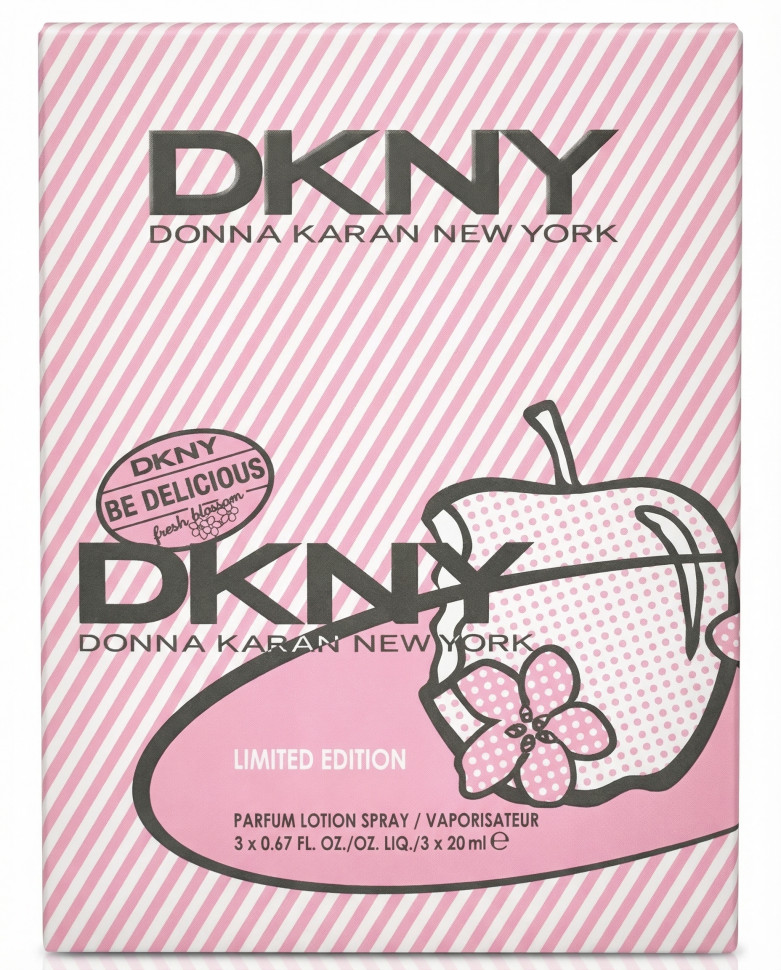 DKNY Be Delicious Fresh Blossom 3х20ml (Туалетная вода) — DKNY Be Delicious Fresh Blossom 3х20ml (Туалетная вода)