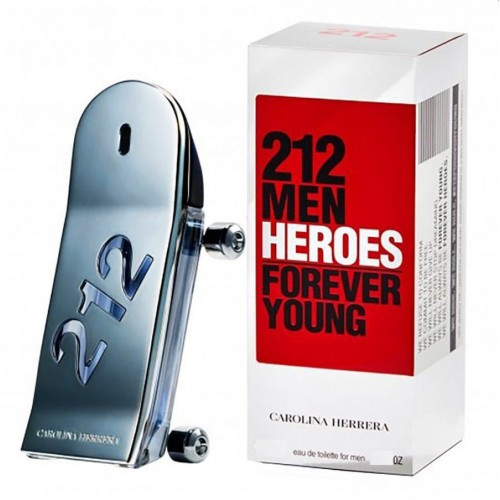 Carolina Herrera 212 Men Heroes Forever Young 90ml TESTER (Оригинал) Туалетная вода